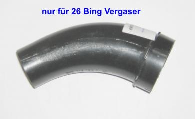 Ansaugrohr links  nur für 26 Bing Vergaser 