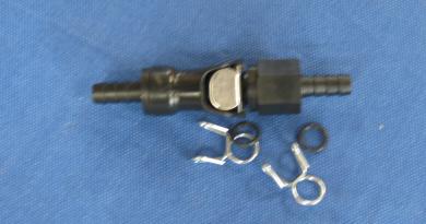 Kupplung Benzinschlauch 