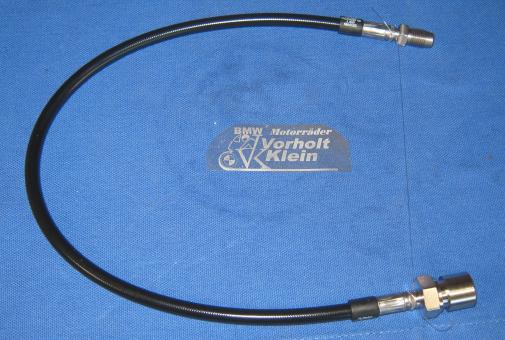 Bremsleitung Stahlflex schwarz 470 mm 