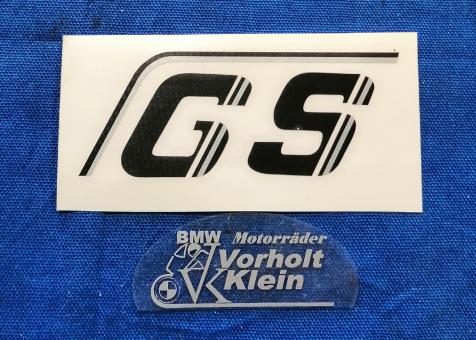 GS Aufkleber für Seitendeckel L 