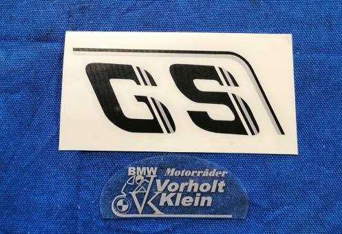 GS Aufkleber für Seitendeckel R 